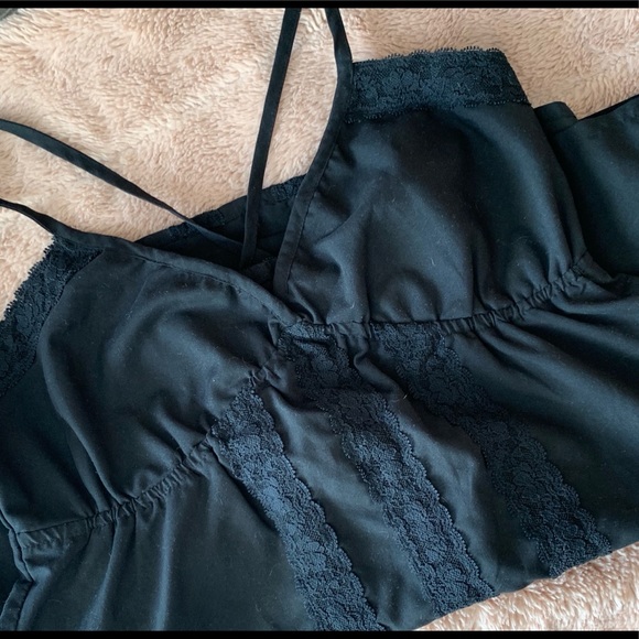 Black Roxy bohemian top - Picture 1 of 4